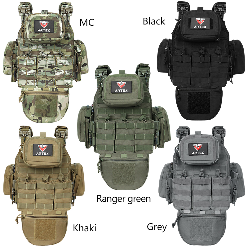 Outdoor Lighting High Quality - Kamizelka taktyczna 6094, szybko odłączana, lekka,