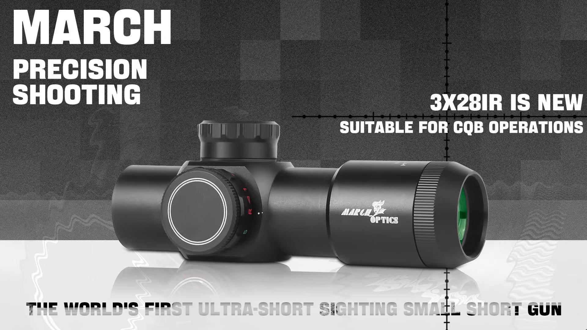 Outdoor Lighting The Range - Wysokiej jakości krótki statyw MARCH-HT3x28 z