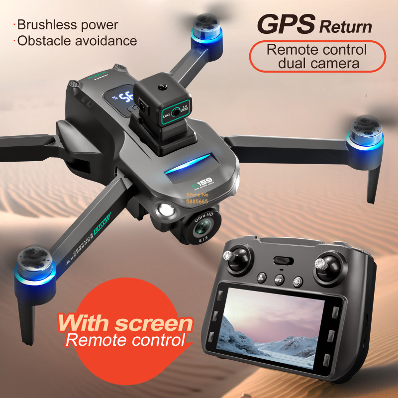 Outdoor Lighting Controller - Podwójna kamera 8K 5G WIFI FPV