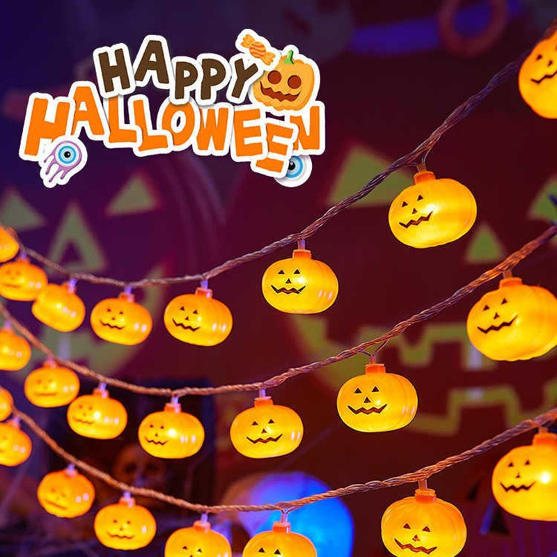 Outdoor Lighting For Front Of House - 40 diod LED Halloween Dynia Łańcuchy