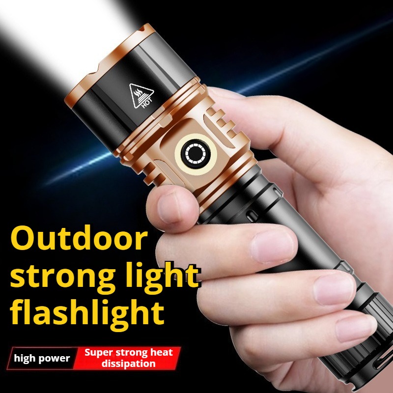 Outdoor Lighting Lanterns - Mocna latarka LED o wysokiej mocy,