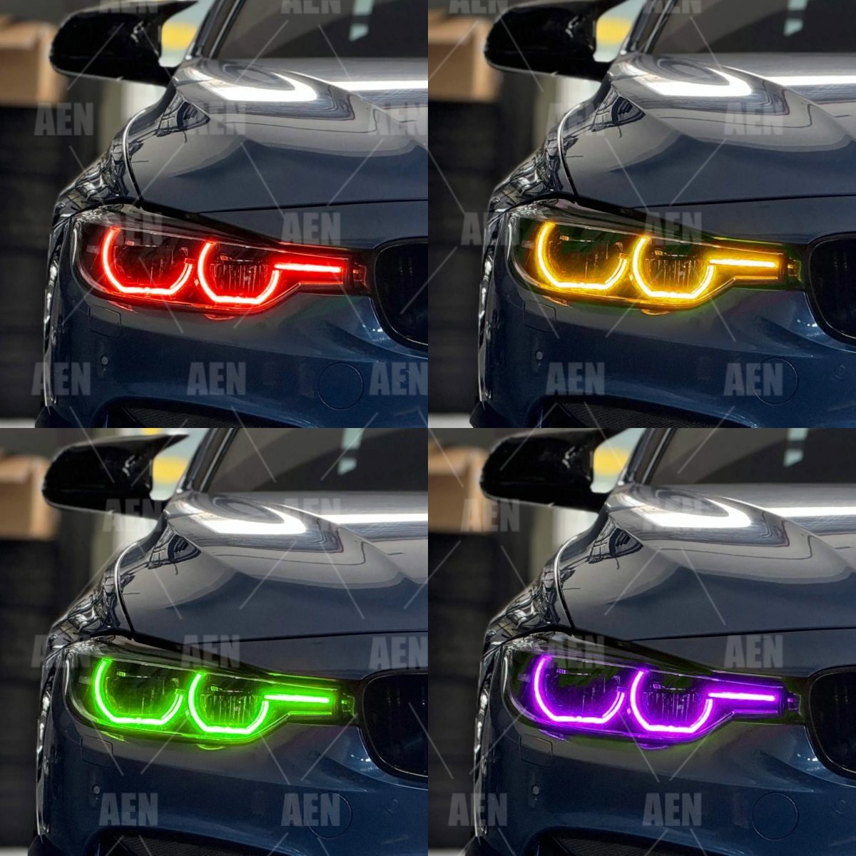 Outdoor Lighting Yellow - Płytki LED CSL Angel Eyes DRL
