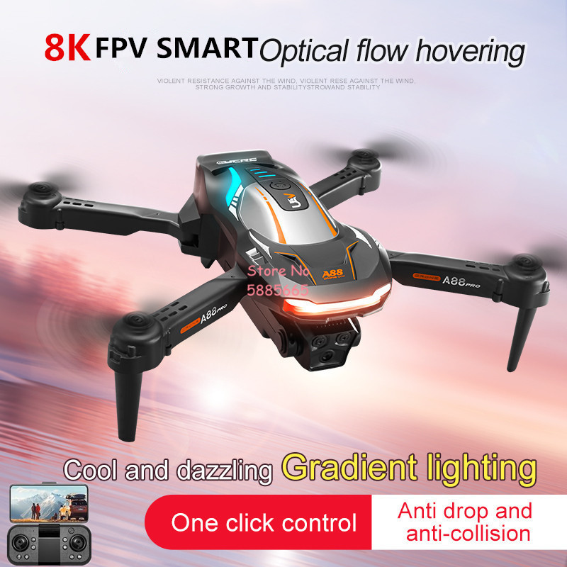 Dron RC 8K z pozycjonowaniem p – Outdoor Lighting Controller recenzja i cena