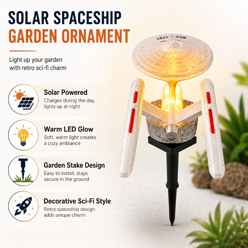 Lampa ogrodowa Star Trek USS E – Halo Outdoor Lighting recenzja i cena