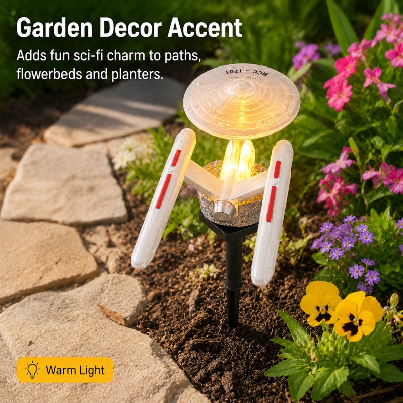Lampa ogrodowa Star Trek USS E – Halo Outdoor Lighting recenzja i cena