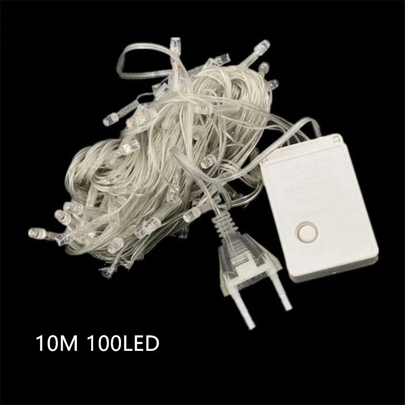 110V 220V 10M 100 LED Lampki S – Outdoor Lighting On House recenzja i cena
