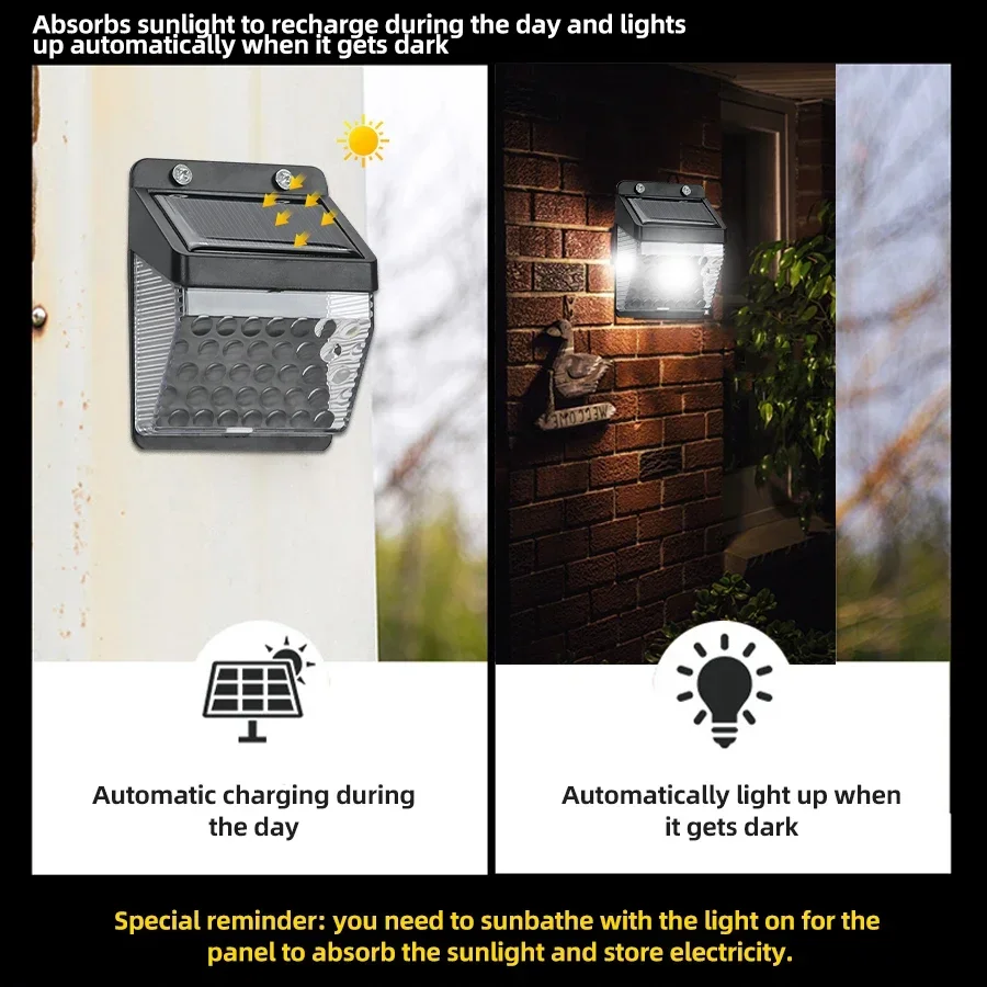 Lampa solarna LED z czujnikiem – Outdoor Lighting On House recenzja i cena