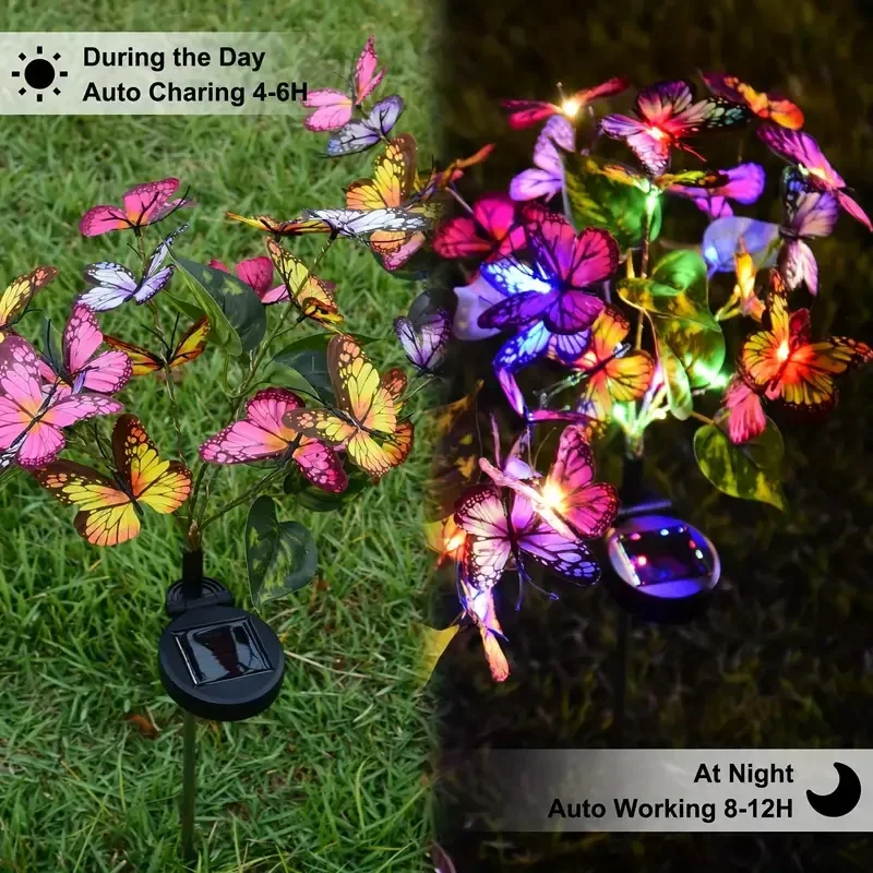 Solarny LED Motyl Lampki Ogrod – Halo Outdoor Lighting recenzja i cena