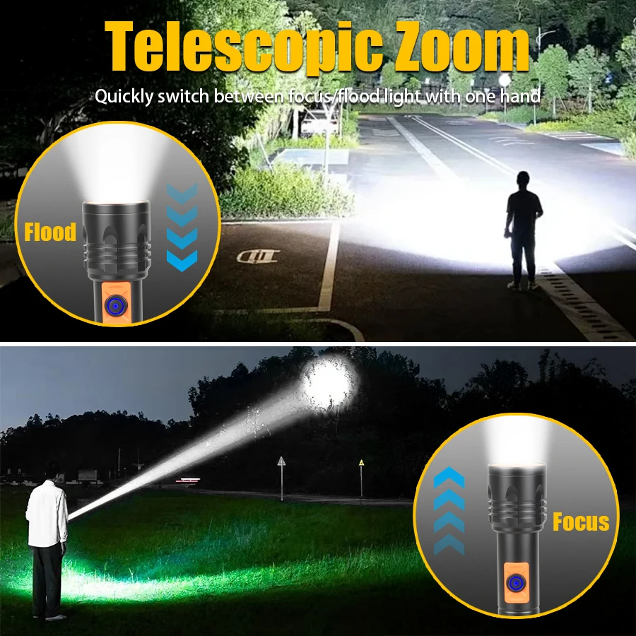 Latarka LED o dużej mocy, łado – Outdoor Lighting Lanterns recenzja i cena