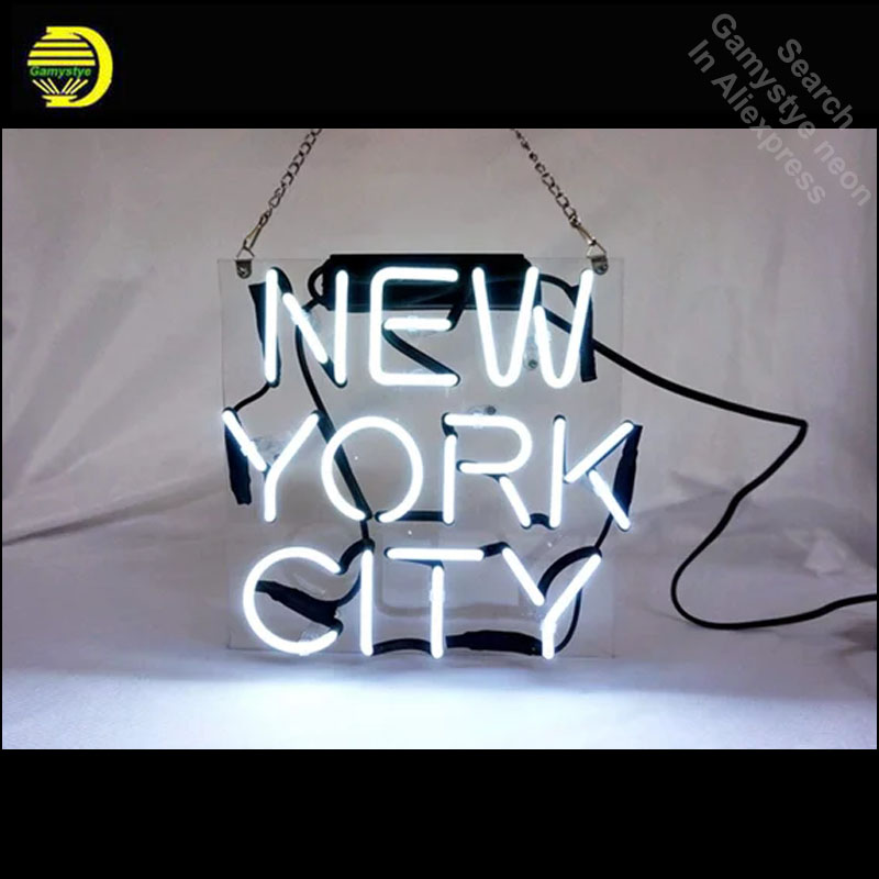 Neon New York City Dekoruj okn – Outdoor Lighting New York recenzja i cena