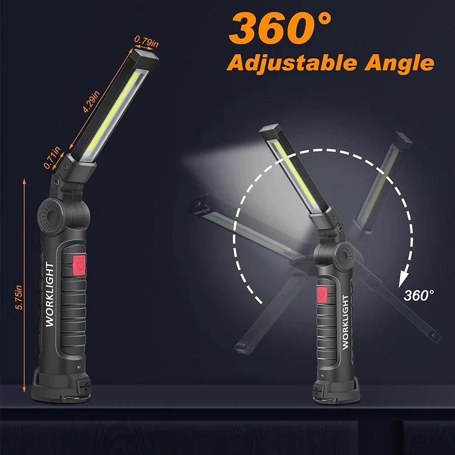 Akumulatorowa magnetyczna lamp – Outdoor Lighting Lanterns recenzja i cena