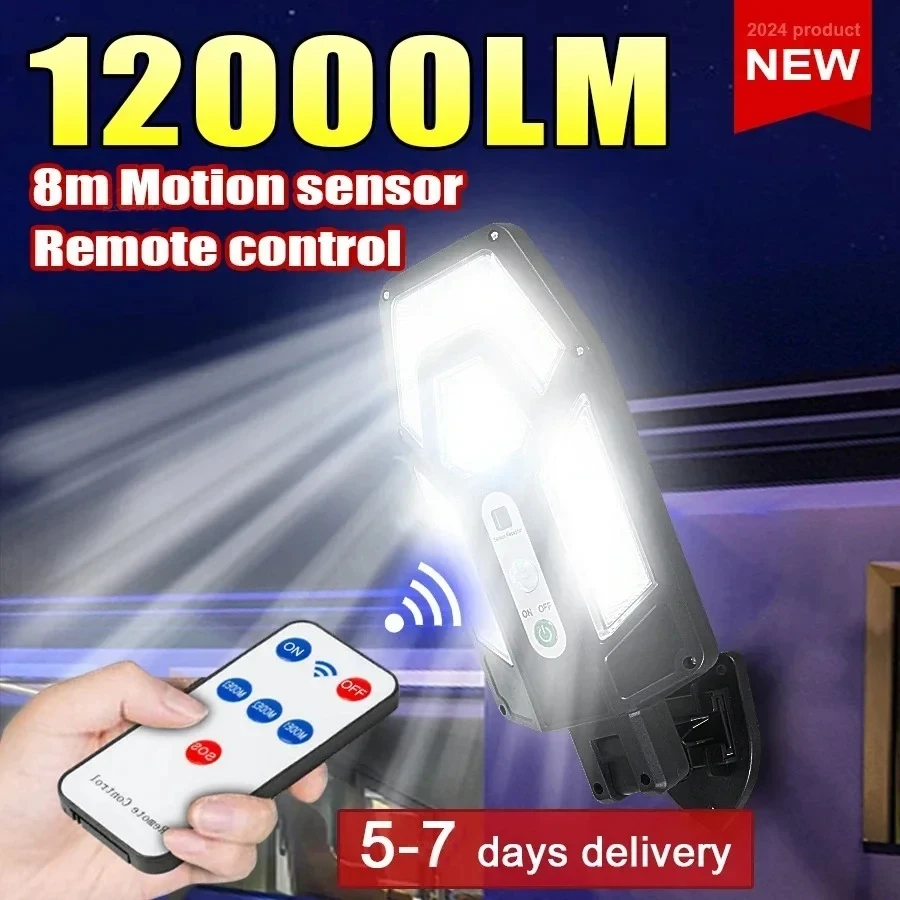 Mocna lampa solarna ścienna 12 – Outdoor Lighting On House recenzja i cena