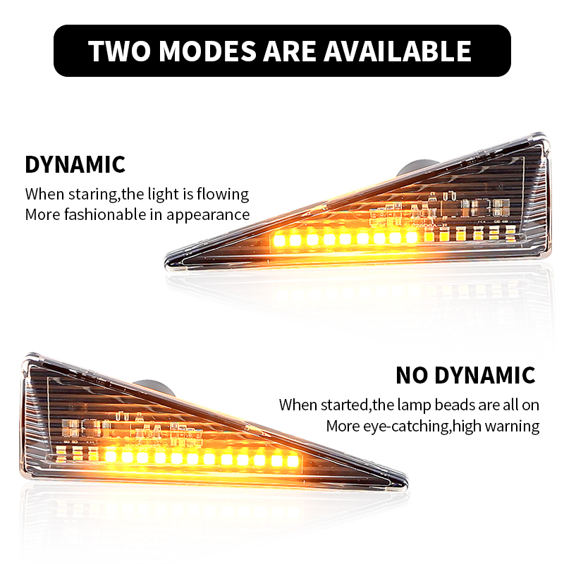 2 SZT. LED Kierunkowskazy Bocz – Outdoor Lighting Yellow recenzja i cena