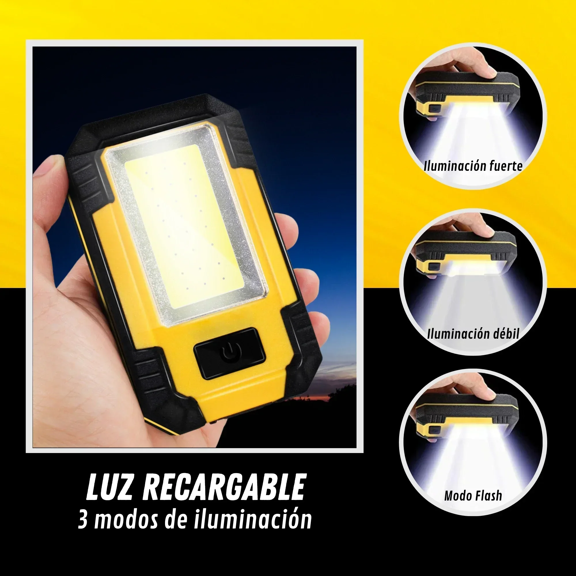 Akumulatorowa lampa robocza 40 – Outdoor Lighting Lanterns recenzja i cena