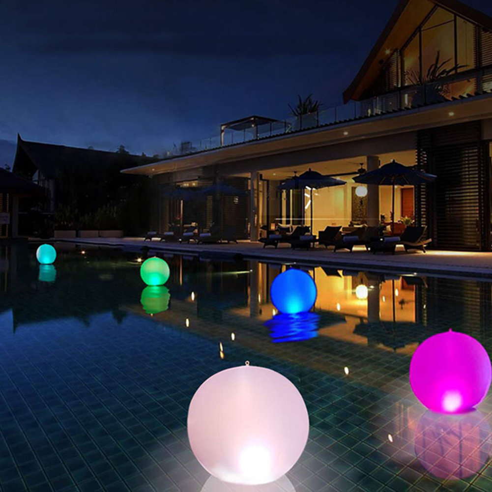 Nadmuchiwana piłka LED do base – Outdoor Lighting Around Pool recenzja i cena