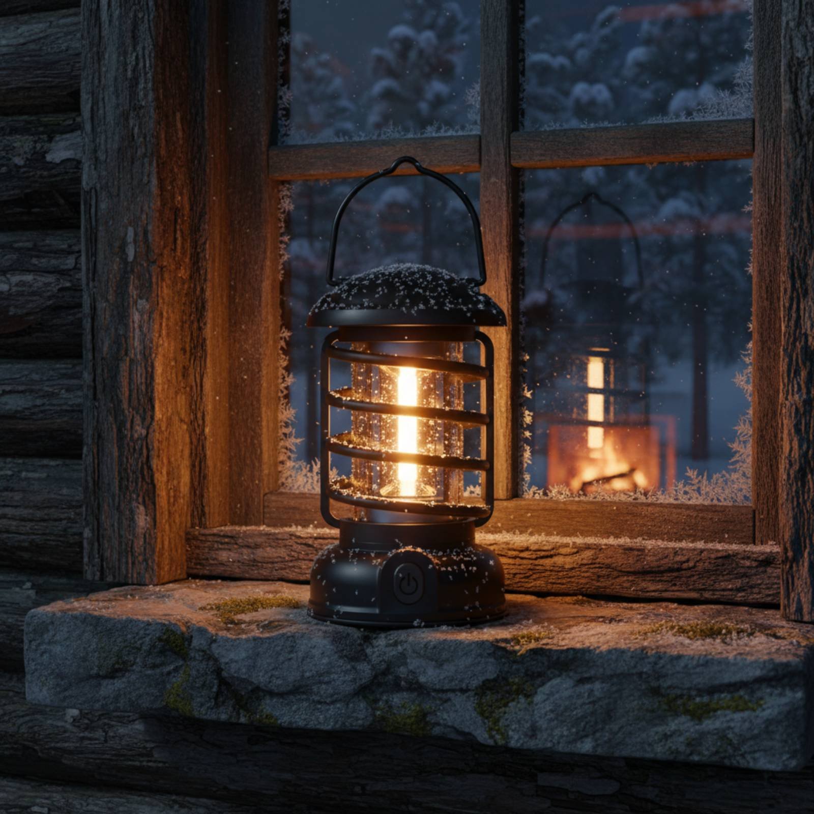 Retro Lampa Kempingowa z Dwoma – Outdoor Lighting Lanterns recenzja i cena