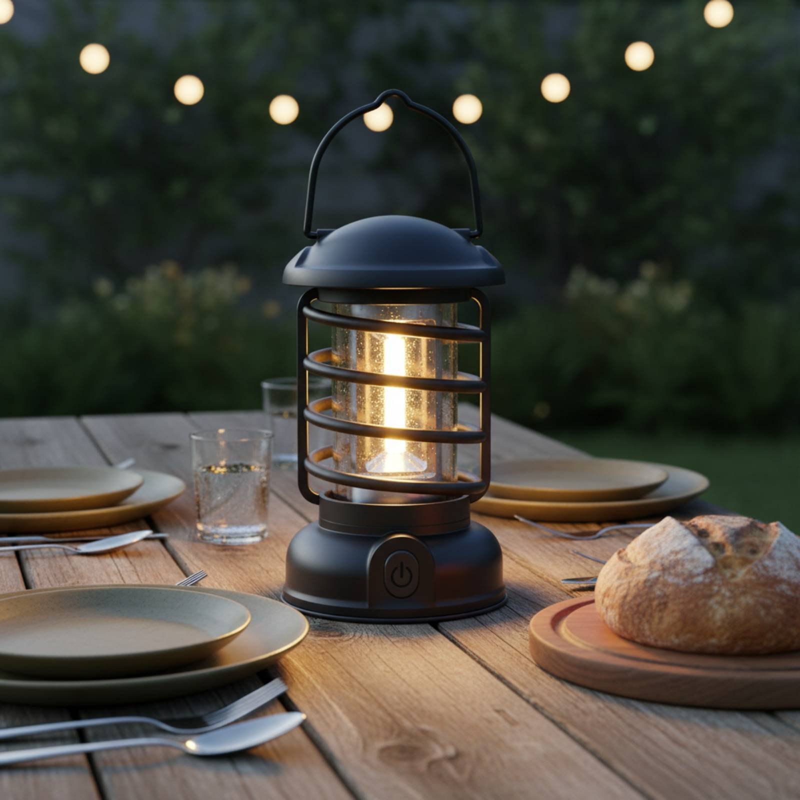 Retro Lampa Kempingowa z Dwoma – Outdoor Lighting Lanterns recenzja i cena