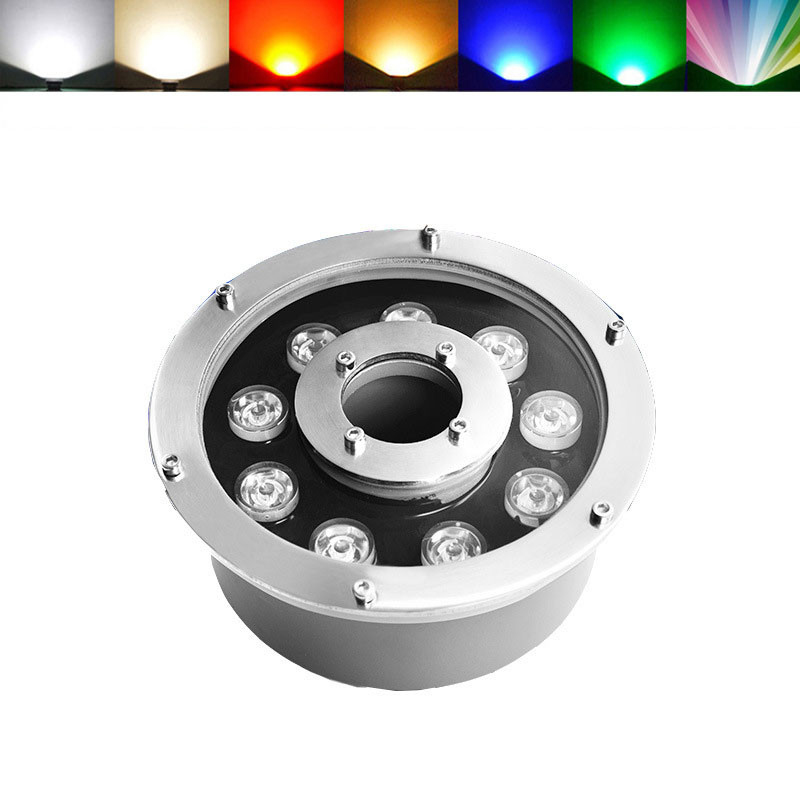 Lampy fontannowe LED RGB 12V 2 – Outdoor Lighting Around Pool recenzja i cena