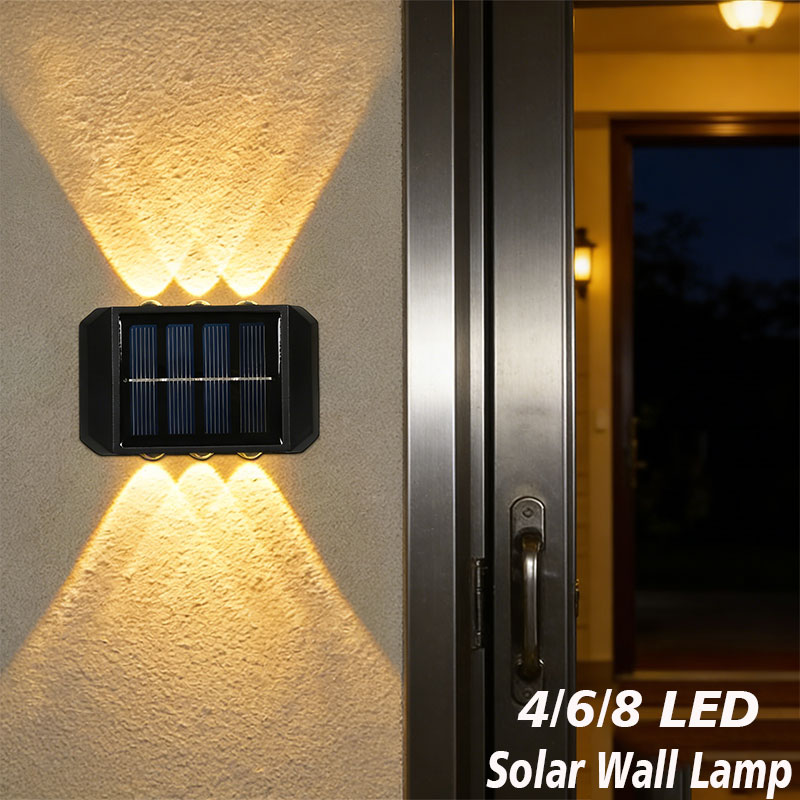Lampa solarna zewnętrzna LED 4 – Outdoor Lighting On House recenzja i cena