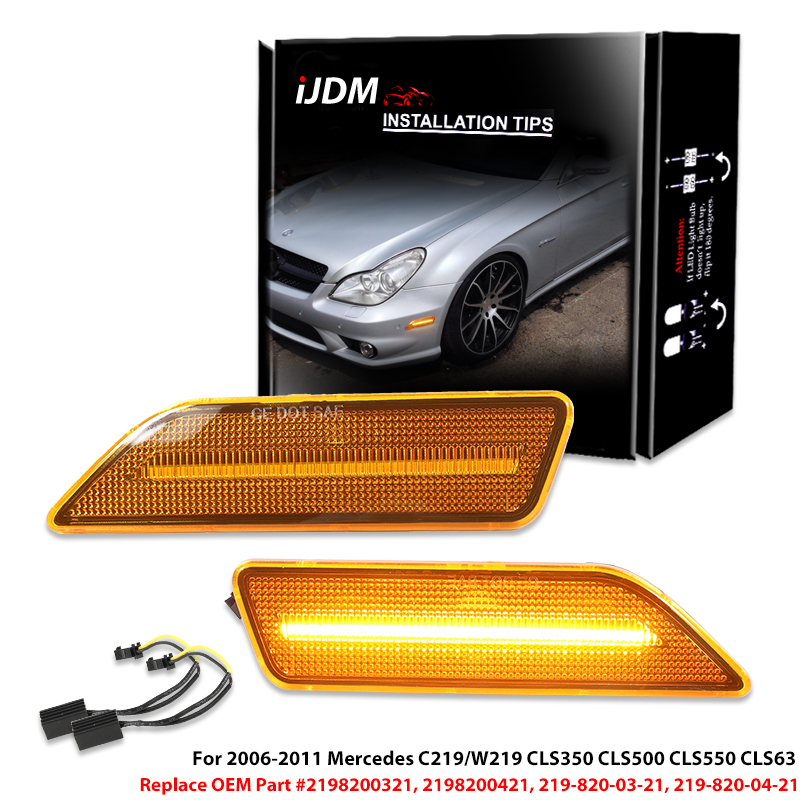2 sztuki Mercedes C219/W219 CL – Outdoor Lighting Yellow recenzja i cena