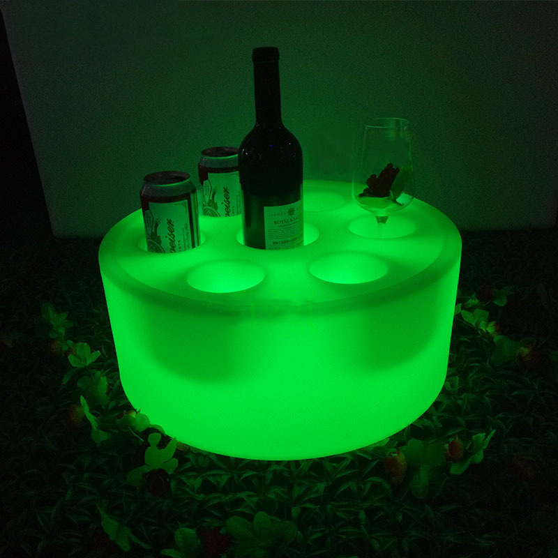 Okrągła tacka na butelki wina  – Outdoor Lighting Around Pool recenzja i cena
