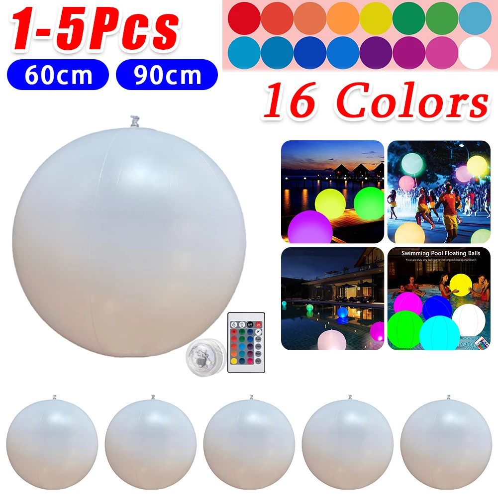 1-5 szt. 60/90CM pływające ośw – Outdoor Lighting Around Pool recenzja i cena
