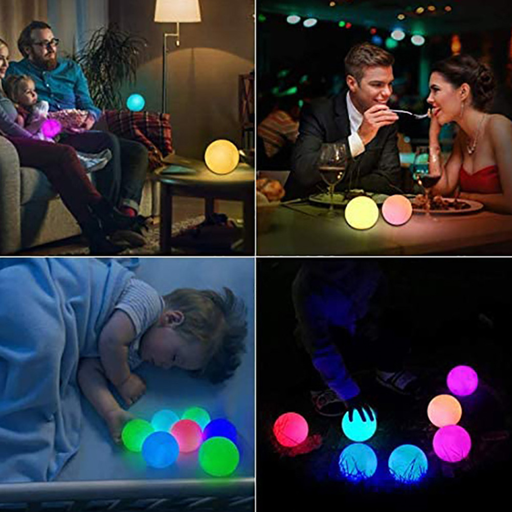 Świecąca kula LED, lampka nocn – Outdoor Lighting Around Pool recenzja i cena