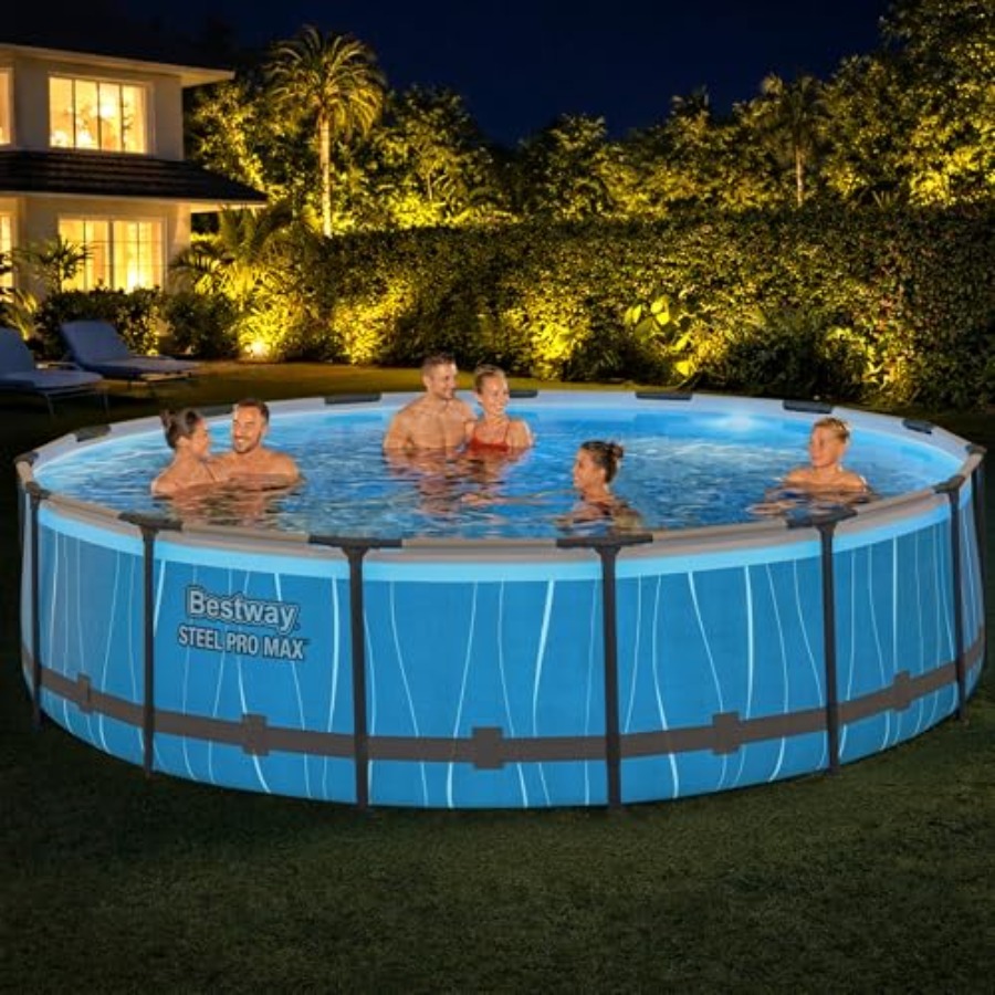Basen naziemny 4,57 m x 1,07 m – Outdoor Lighting Around Pool recenzja i cena