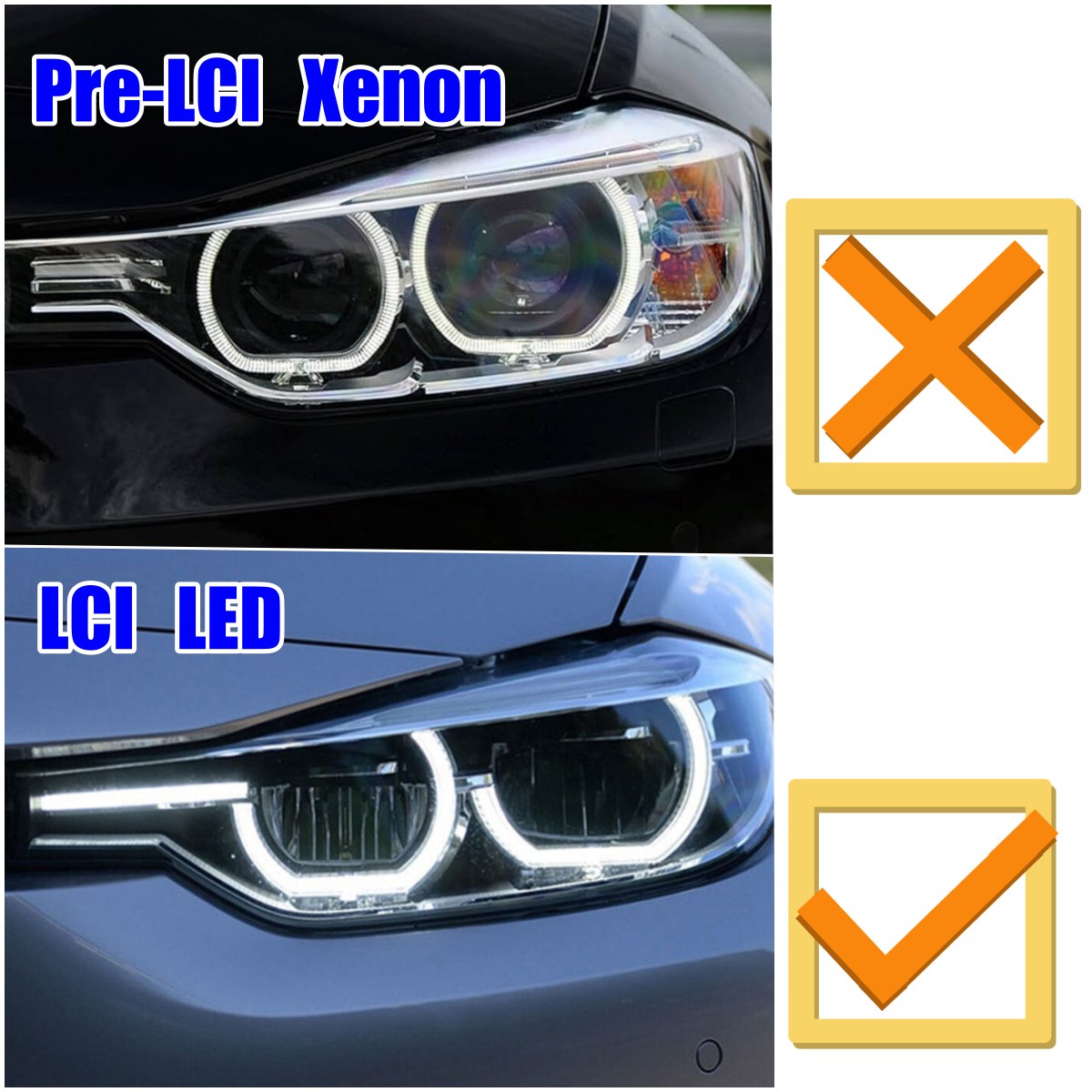 Płytki LED CSL Angel Eyes DRL  – Outdoor Lighting Yellow recenzja i cena