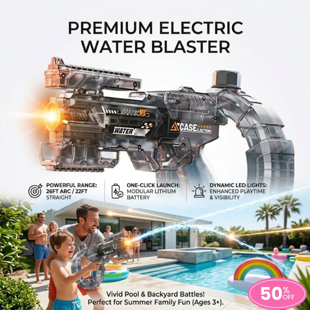Elektryczny pistolet na wodę,  – Outdoor Lighting The Range recenzja i cena